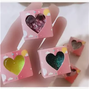 سایه چشم گلیتری شاین تکی مدل قلبی ROMANTIC ELVES