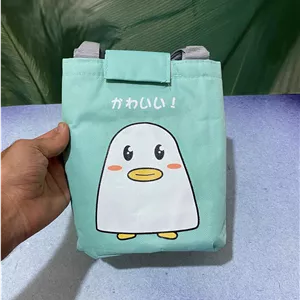 کیف حمل ظرف غذا مدل چسبدار کد jo