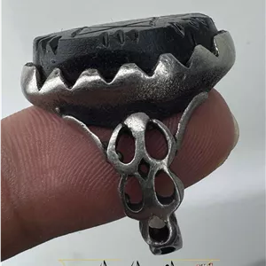 انگشتر هبهاب ارزان با نقش ستاره داود کاملا فعال