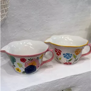 کاسه میکس مینی گلدار وارداتی