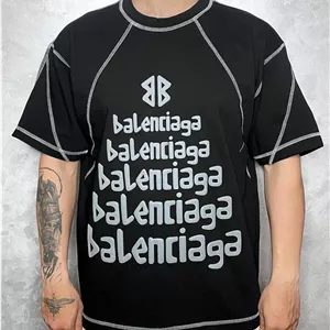تیشرت پنبه دو رو Balenciaga