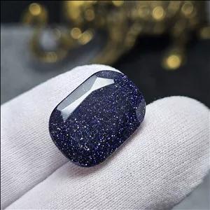 نگین سنگ دلربای شمش سرمه ای تراش فست کد 34696