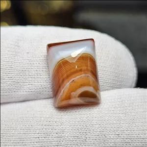 نگین سنگ عقیق سلیمانی معدنی کد 34757