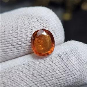 نگین سنگ طبیعی گارنت معدنی کد 36880