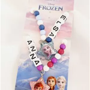 دستبند بچگانه دوتایی فروزن - چند رنگ