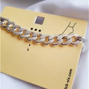 پابند زنجیری تکی کارتیر مدل2 نقره ای