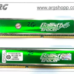 رم کامپیوتر استوک کروشیال DDR3 با ظرفیت 2 گیگابایت باس 1333