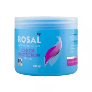 ماسک مو رزال مدل گندم تثبیت‌کننده رنگ مو (مناسب موهای رنگ شده) حجم 500 میلی لیتر