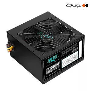 پاور 500 وات غیر ماژولار اوست مدل GT-AV500-BW