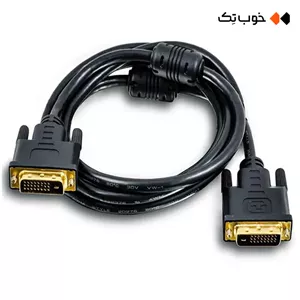 کابل DVI زره ایی 1.5 متری دی تک مدل 20027