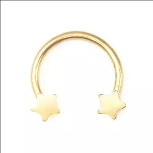 پیرسینگ نعلی ستاره 12mm کد 2384