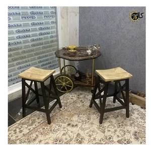 بسته 2 عددی صندلی اپن رمانتیک دیزاین مدل هایفلا پلاریس