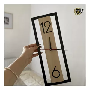 ساعت دیواری چوبی رمانتیک دیزاین مدل مینیمال کلاسیک 2026 Minimal Classic