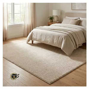 پالاز موکت مدل بیوتیفل Beautiful 3085 لبه دوری شده رنگ کرم