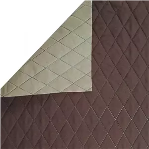 پارچه کاور عرض 2 متر مدل سه لایه قهوه ای تیره