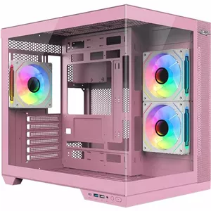 CASE AWEST GT-AQ12-MP Mid Tower Pink