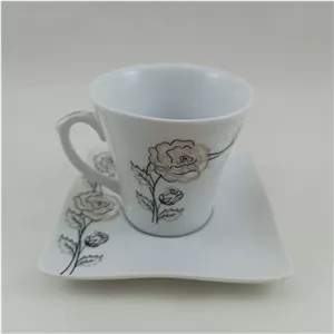 فنجان و نعلبکی 12 پارچه پرستیژ چینی پردیس