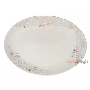 دیس 35 چینی توس طرح تاماس خاکستری