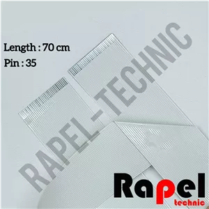 کابل فلت اسکنر HP 725مناسب  رنگی (شاخه 35 پین) HP 725-775-830