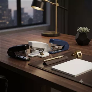 منگنه نرم زن W0468 دلی مشکیمناسب ۲۵ برگ با سوزن یدک