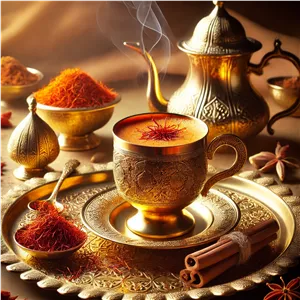 چای ماسالای عربی زعفرانی ۵۰گرم