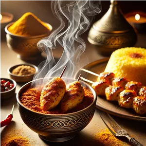ادویه جوجه کباب ذغالی 