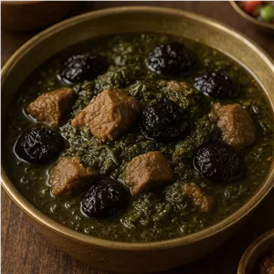 ادویه خورشت آلو اسفناج