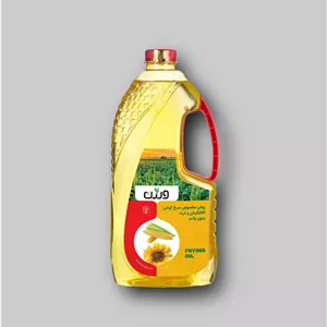 روغن مخصوص سرخ کردنی حاوی روغن آفتابگردان و ذرت ۱۵۰۰ میلی لیتری