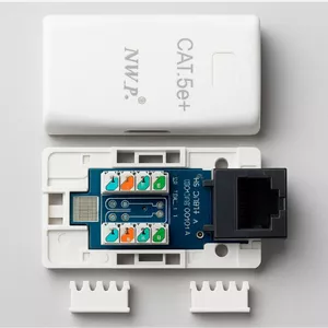 کیستون باکس روکار  NWP ساخت تایوان cat5E UTP NWP