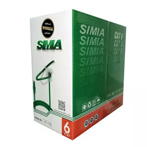 کابل شبکه OUTDOOR سیمیا CAT6 F-UTP فویل دار مخصوص محیط باز