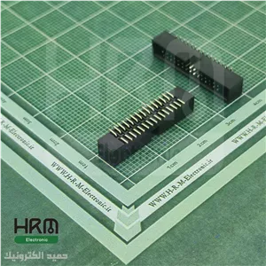 باکس هدر SMT نر  30پین (1.27mm)