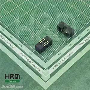 باکس هدر SMT نر  8پین (1.27mm)