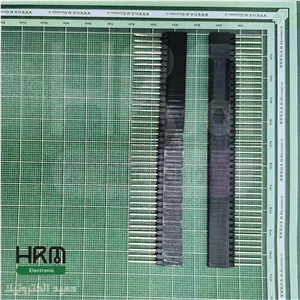 پین‌هدر مادگی 40*1 پین صاف پایه بلند (2.54mm)