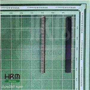 پین‌هدر مادگی 40*1 پین رایت انگل (1.27mm)