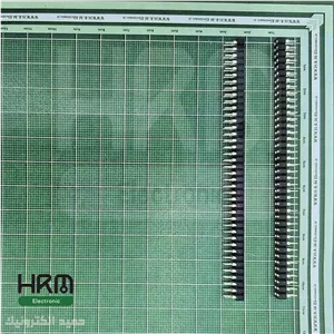 پین‌هدر مادگی 40*2 پین صاف نظامی (2.54mm)
