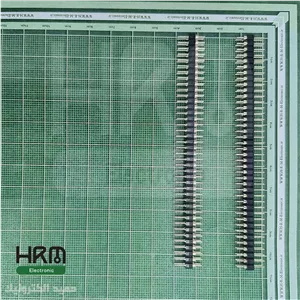 پین‌هدر نری 40*2 پین صاف نظامی (2.54mm)