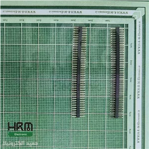 پین‌هدر نری 40*1 پین صاف (1.27mm)