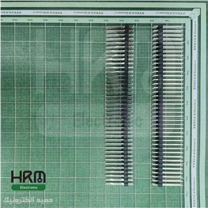 پین‌هدر نری 40*2 پین صاف 19 میلی‌متر (2.54mm)