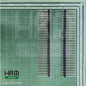 پین‌هدر نری 40*2 پین صاف 21 میلی‌متر (2.54mm)
