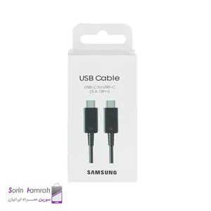 کابل تبدیل USB-C به USB-C سامسونگ طول 1.8 متر  USB-C to USB-C 1.8m