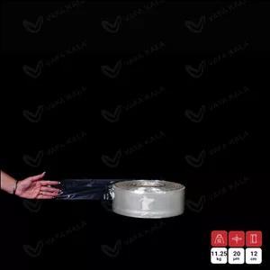 سلفون شیرینگ خشک عرض 12 سانت دو طرف بسته-ضخامت 20 میکرون