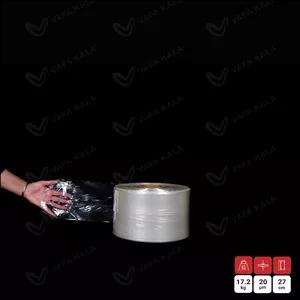 سلفون شیرینگ خشک عرض 27 سانت دو طرف بسته-ضخامت 20 میکرون