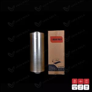 سلفون شیرینگ نرم عرض 50 سانت یک طرف باز-ضخامت 17 میکرون