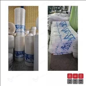 نایلون حبابدار دو رنگ چاپ-عرض 100