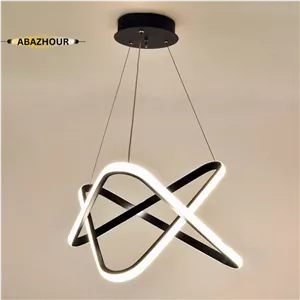 لوستر مثلثی مدرن LED مدل ستاره با کنترل کد CM460