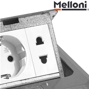 پریز یدک 2 پین کف 10126