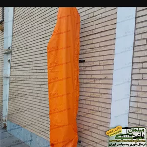 چتر دیواری مبلمان باغی با روشنایی