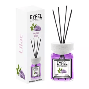 خوشبو کننده هوا ایفل اصل eyfel Reed Diffuser با رایحه گل یاس بنفشه لیلاک 120میل