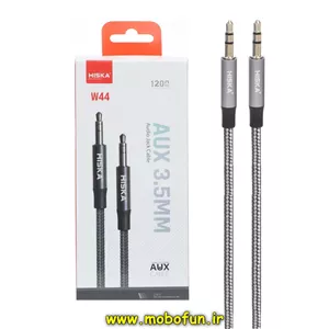 کابل صدا 1.2 متری HISKA AUX مدل W44