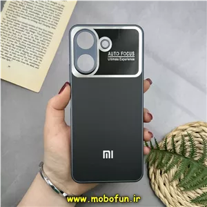 قاب گوشی Redmi 13C - Poco C65 شیائومی PVD مدل AUTO FOCUS محافظ لنز دار مشکی کد 16867